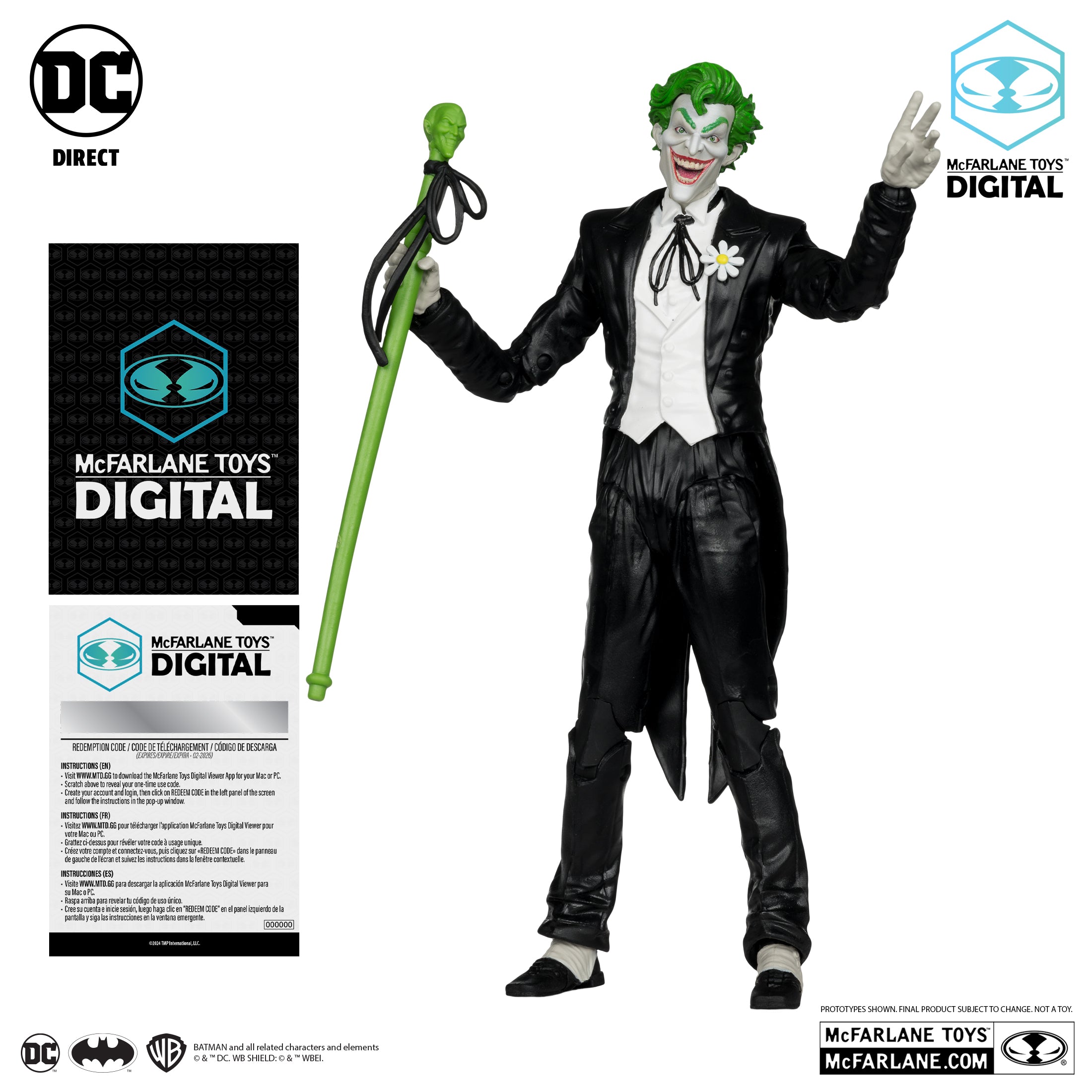 DC Direct McFarlane Toys Digital Action Figures 18 cm Wave 3